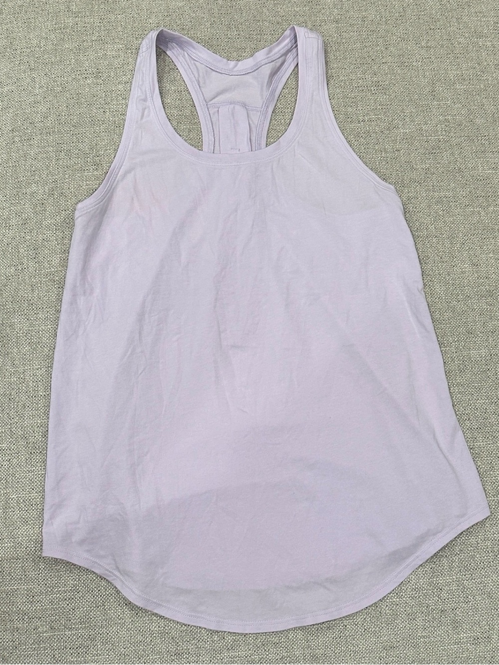 Lululemon Light Lavender Racerback Tank Top